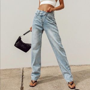 Holly asymmetrical jeans